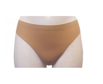 1701 Naadloze dames String Huidskleur