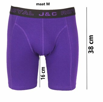 4-PACK LUXE EN ELASTISCHE HERENBOXERSHORT MET LANGE PIJPEN