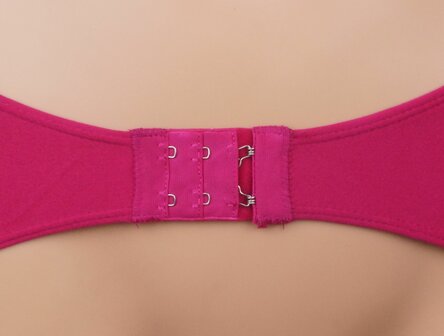 Dames body met Lange mouw slipmodel Fuchsia