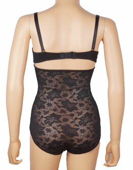 Voorgevormde dames luxe body Zwart 