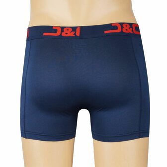 4485 3-pack polyamide Heren boxershorts Marine/Blauw/Grijs