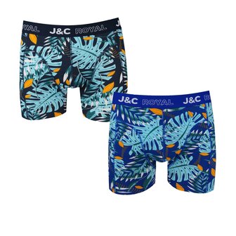 2-pack Heren Boxershorts H251 J&amp;C katoen geprint 