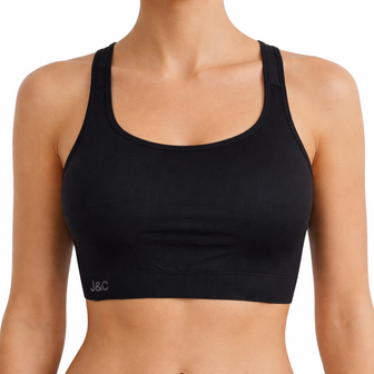 Dames sport BH Zwart