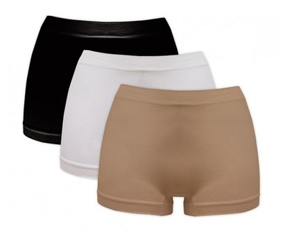 Dames boxershort Zwart W4166