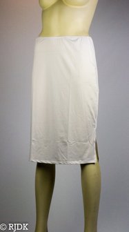 5569 Dames lange onderrok (65cm) Wit