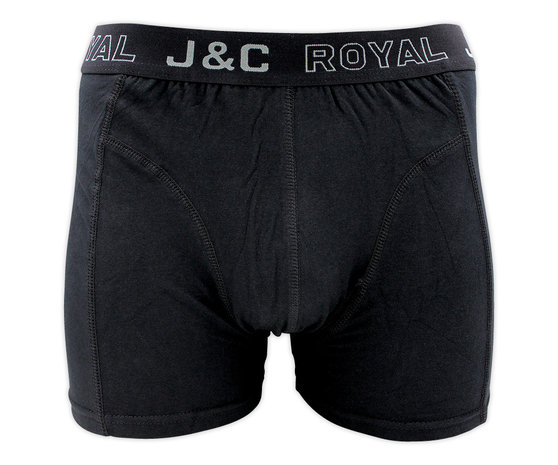 J&C heren boxershort zwart