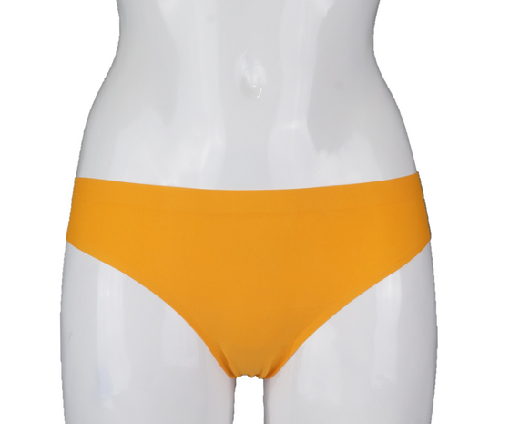 6-pack J&C Naadloze dames string 1701 Oranje 