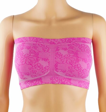 3-pack Dames Bandeau met verwijderbare cups J&C assorti 