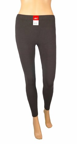 Dames legging J&C Donkerbruin 