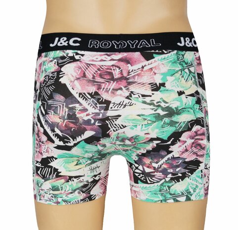 2-pack Heren Boxershorts H250 J&C katoen geprint 