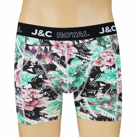 2-pack Heren Boxershorts H250 J&C katoen geprint 
