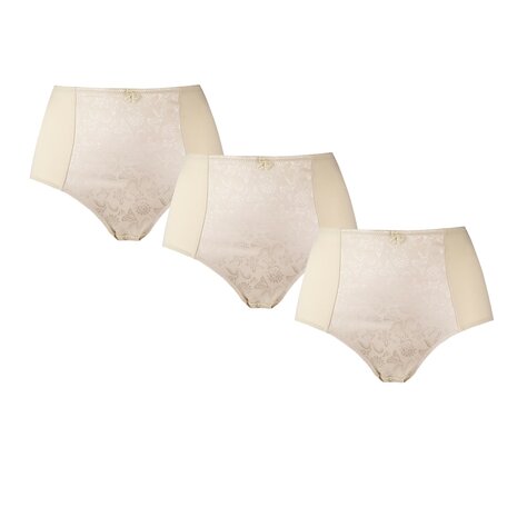 3-pack Dames Tailleslip art.8012 Huid