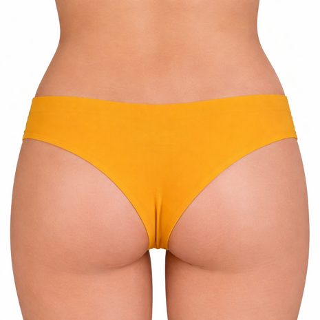 6-pack J&C Naadloze dames string 1701 Oranje 