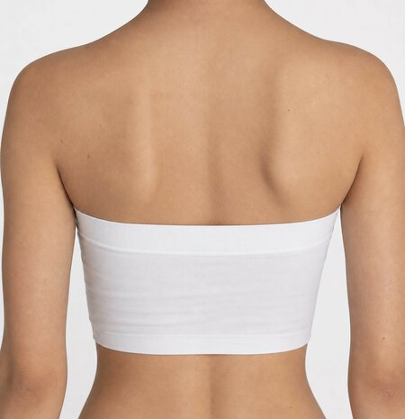 Dames Bandeau J&C wit - Free size