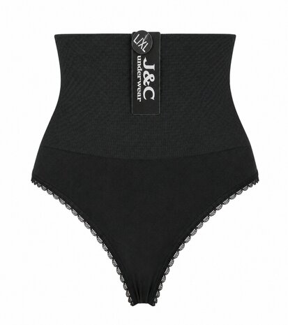Dames string corrigerend W3235 Zwart