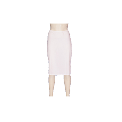 5569 Dames lange onderrok (65cm) Wit