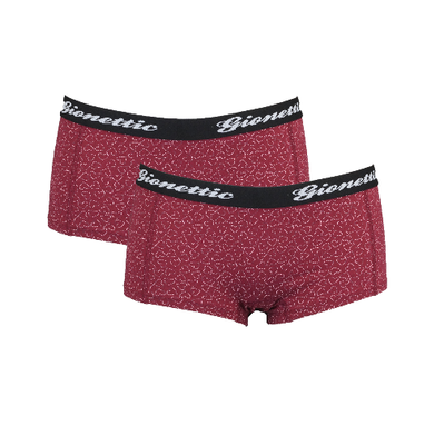 Gionettic 2-Pack Dames shorts Hearts