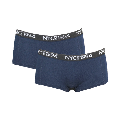 Gionettic 2-Pack Dames shorts Navy