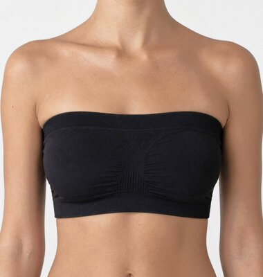 Dames Bandeau J&C Zwart - Free size