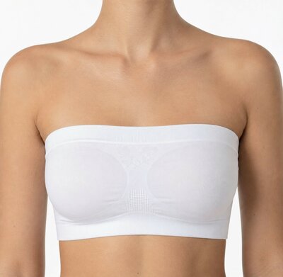Dames Bandeau J&C wit - Free size