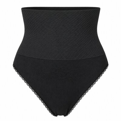 Dames string corrigerend W3235 Zwart