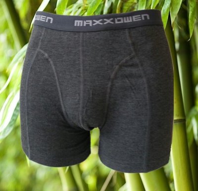 Maxx Owen Bamboe heren boxershort Antraciet